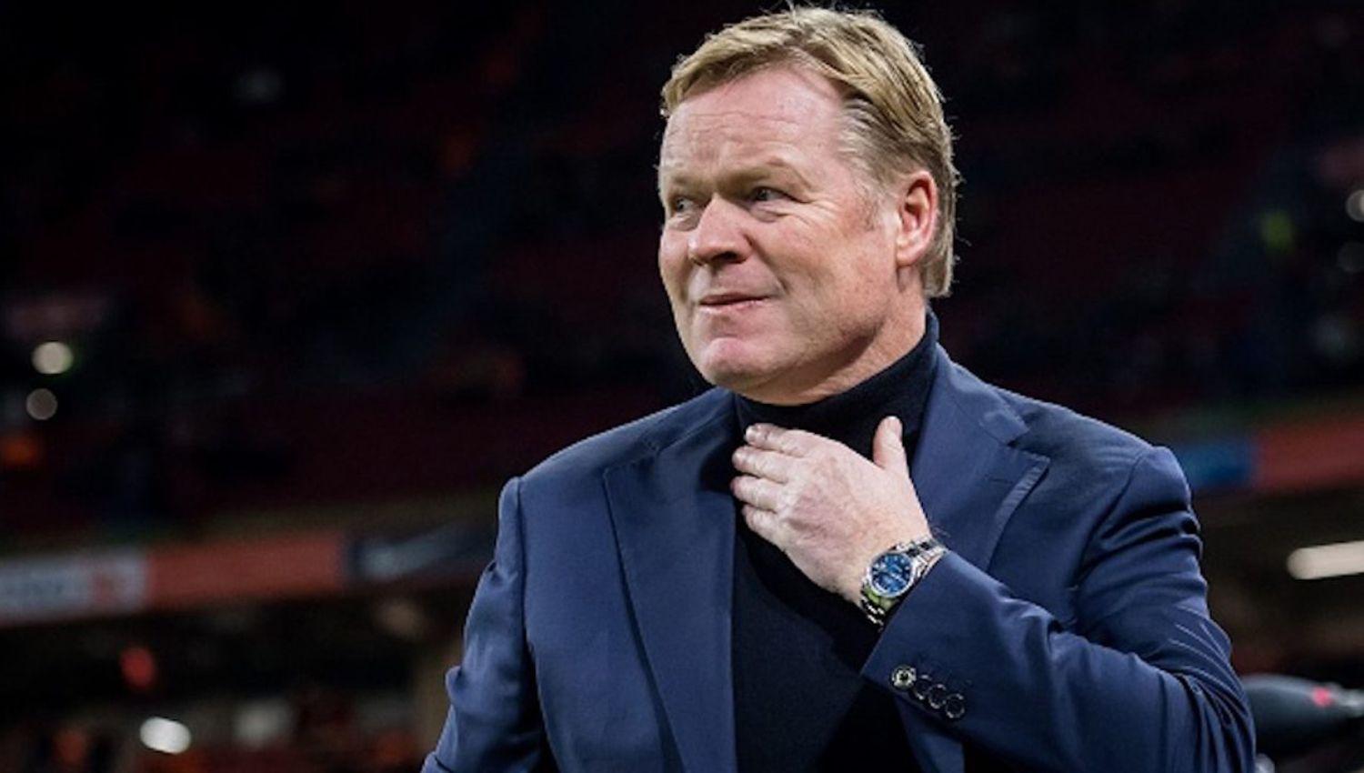 Ronald Koeman es el nuevo entrenador de Barcelona