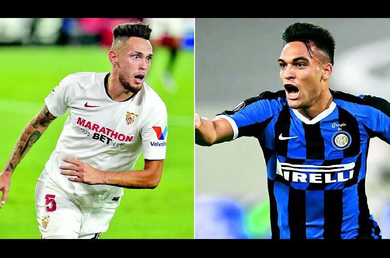 Lucas Ocampos y Lautaro Martínez dos de las figuras m�s importantes de sus equipos 