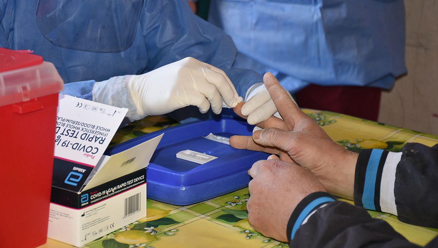 Coronavirus- Testeo raacutepido en barrios Reconquista y Villa Esther