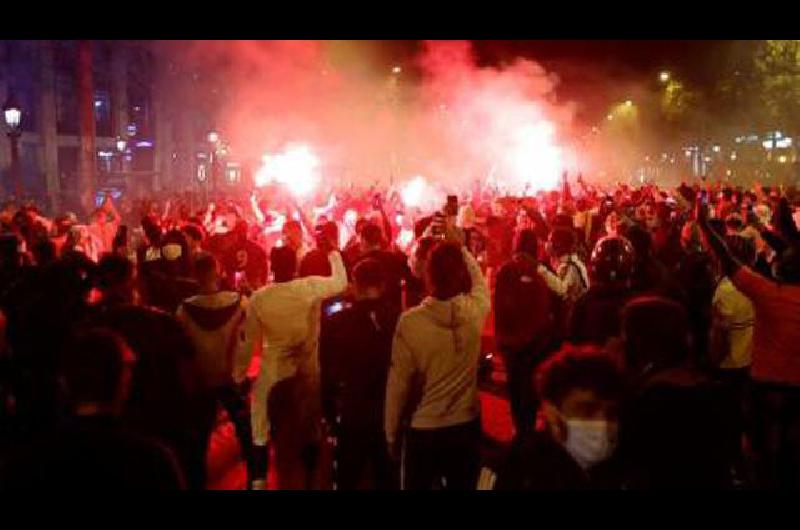 Incidentes en Pariacutes tras la derrota del PSG