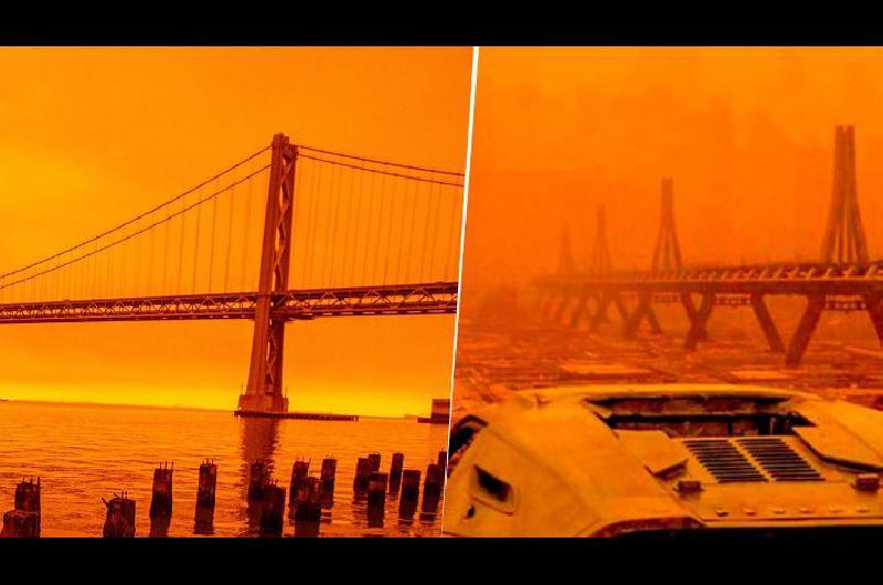 VIDEO  Los incendios en California recuerdan a la peliacutecula Blade Runner