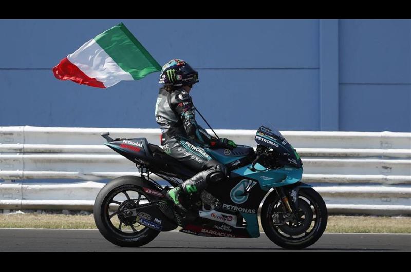 Morbidelli dio la sorpresa  en el Gran Premio de Misano