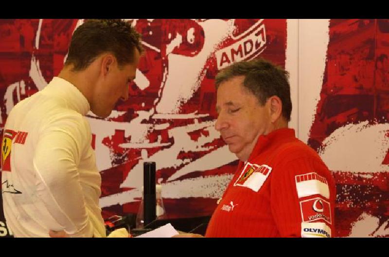 ldquoMichael Schumacher sigue luchandordquo aseguroacute Jean Todt