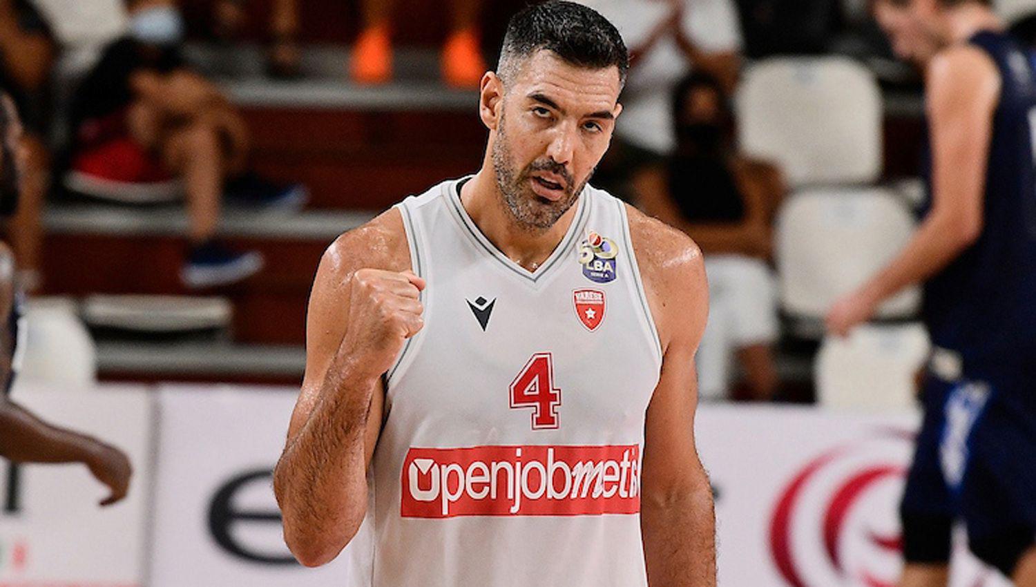 Luis Scola y una actuacioacuten magistral en el Varese