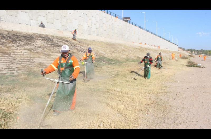 La Municipalidad desarrolloacute trabajos especiales dentro del programa de higiene urbana