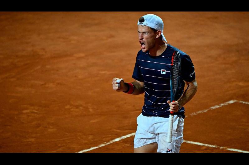 Diego Schwartzman dio el golpe ante Rafael Nadal en Roma