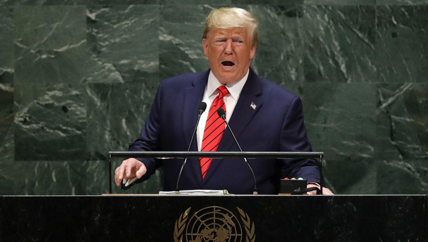 Donald Trump pidioacute ante la ONU le haga rendir cuentas a China por ldquoinfectar al mundordquo