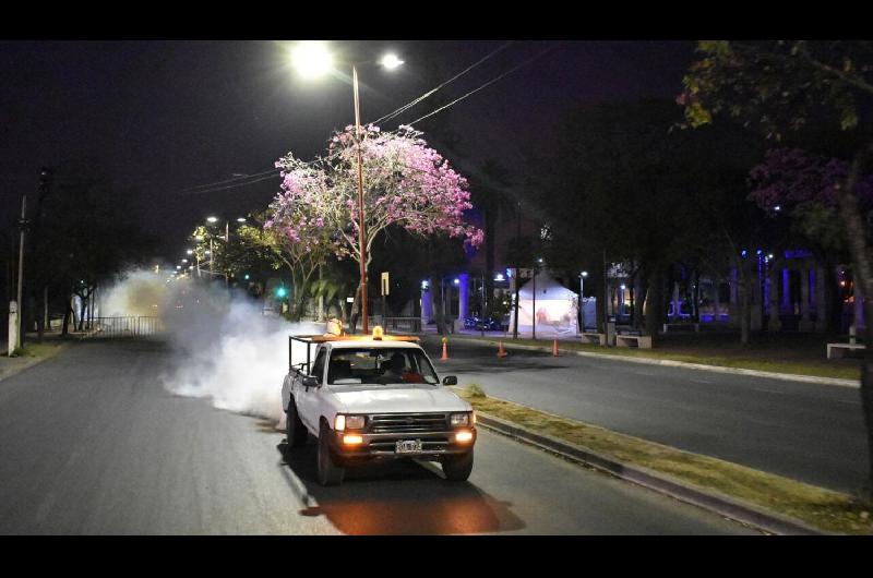 La Municipalidad intensifica las tareas de fumigaciones en doble turno contra mosquitos