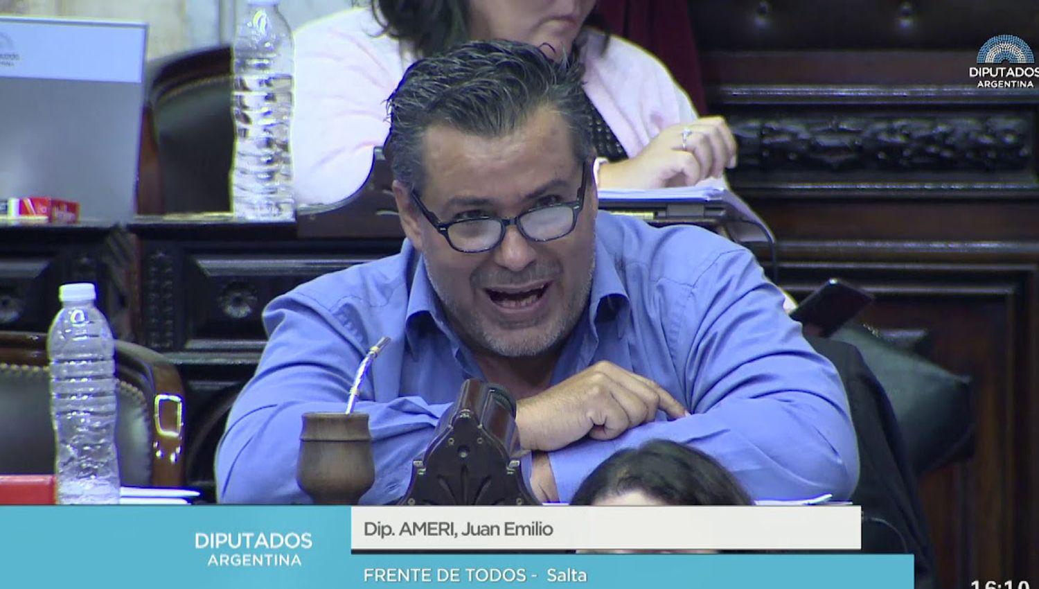 El diputado nacional Ameri presentoacute la renuncia a su banca tras el escaacutendalo sexual