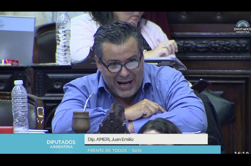 El diputado nacional Ameri presentoacute la renuncia a su banca tras el escaacutendalo sexual