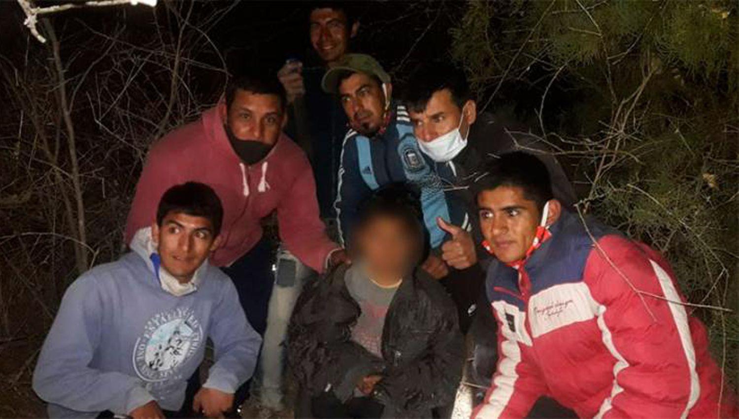 Encontraron deshidratado a un menor que llevaba varias horas perdido en el monte