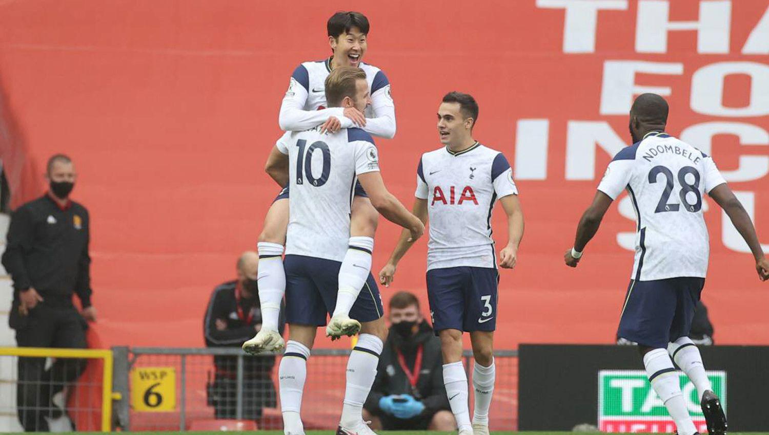 Tottenham humilloacute al United con un duro 6 a 1