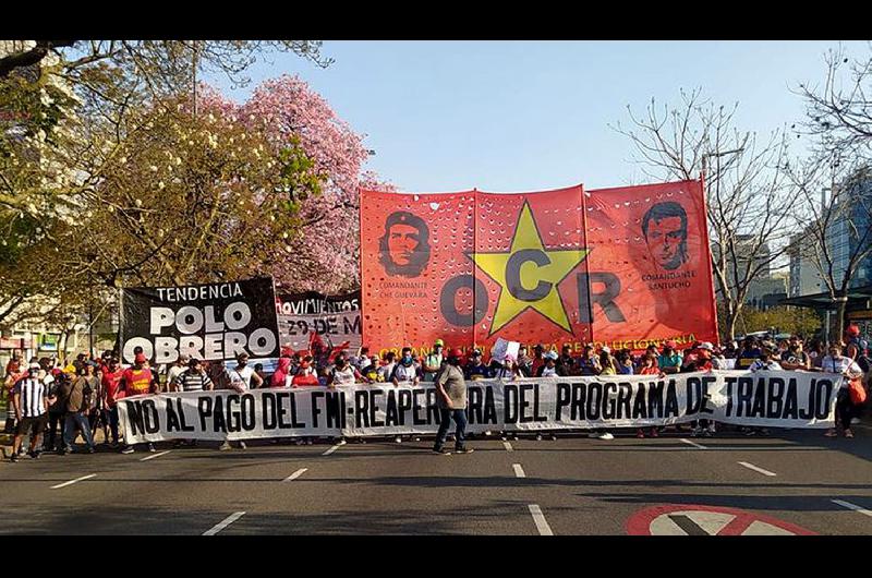 Jornada nacional de protesta contra el hambre y la pobreza