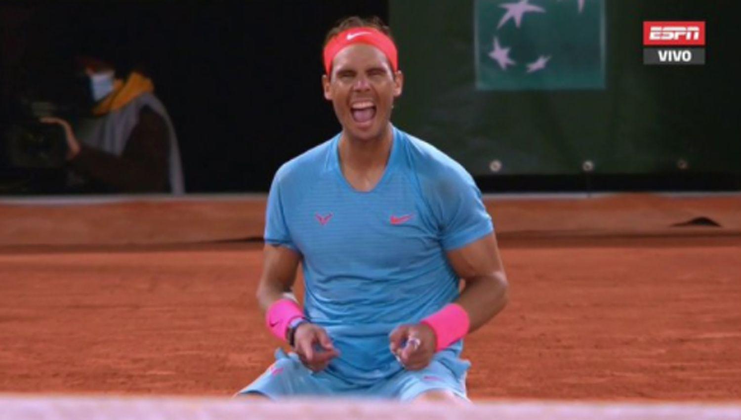 VIDEO  Nadal campeoacuten de Roland Garros por 13deg vez