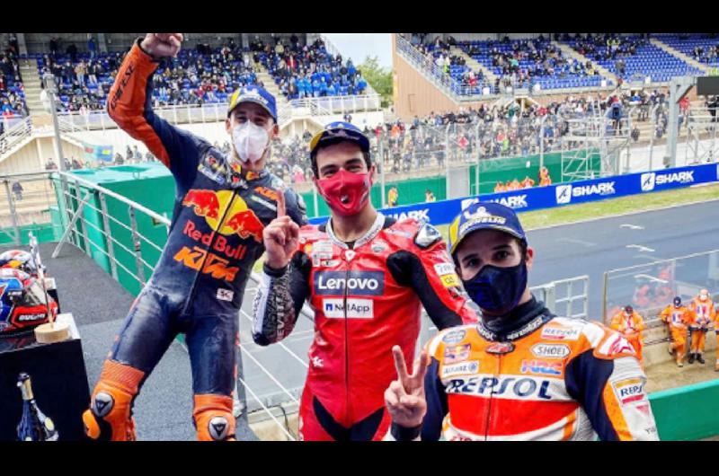 VIDEO  Danilo Petrucci se quedoacute con el Gran Premio de Francia de MotoGP