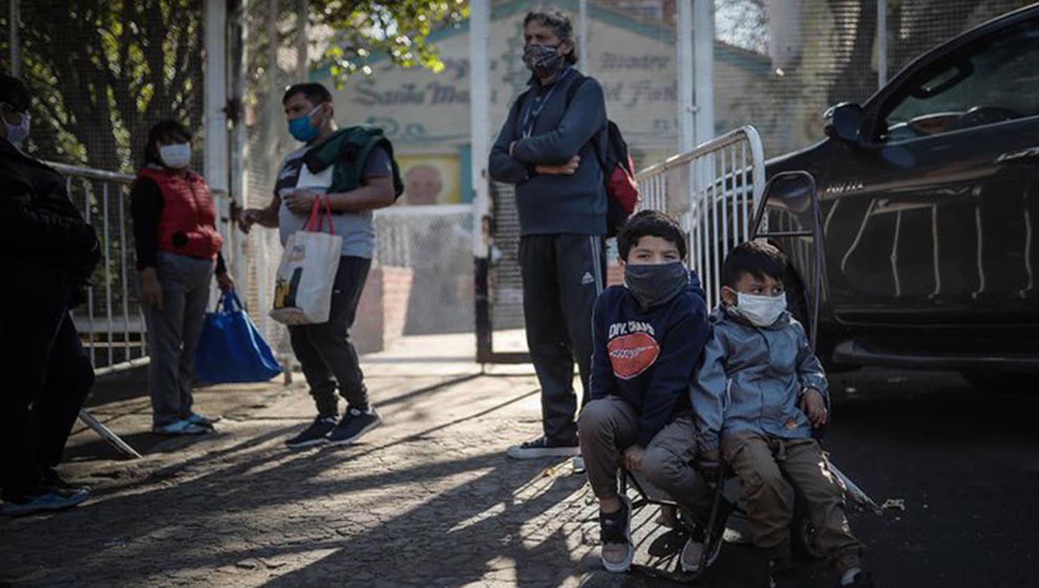 En septiembre una familia con dos hijos necesitoacute 47216 para no ser pobre