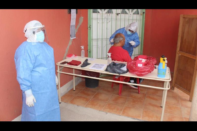 Ampliaron el nuacutemero de hisopados en los CAPS en la buacutesqueda de pacientes con Covid-19