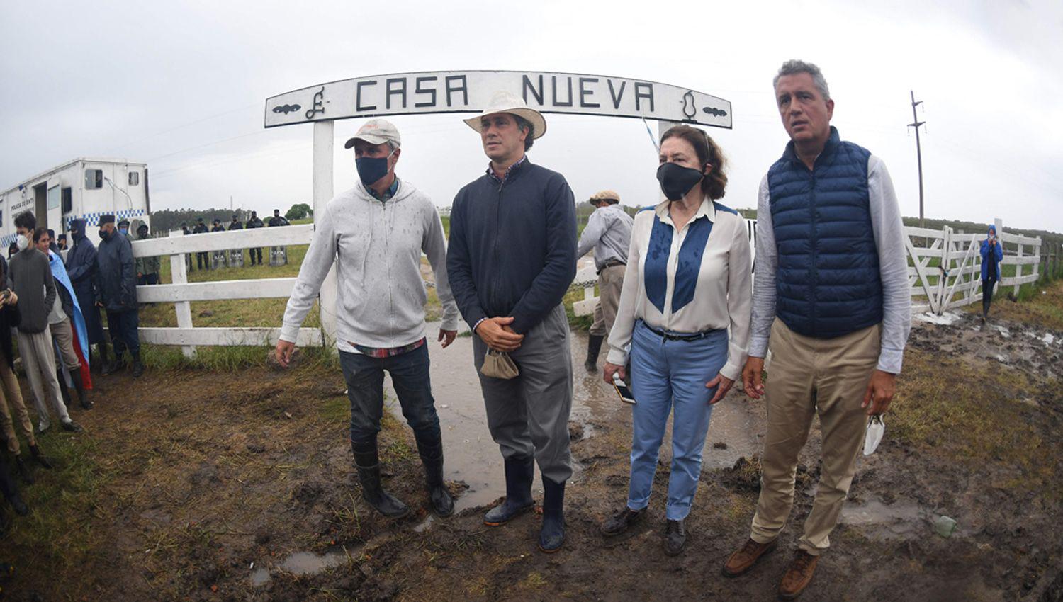 Luis Miguel Etchevehere pidió responsabilidad a los gobiernos provincial y nacional
