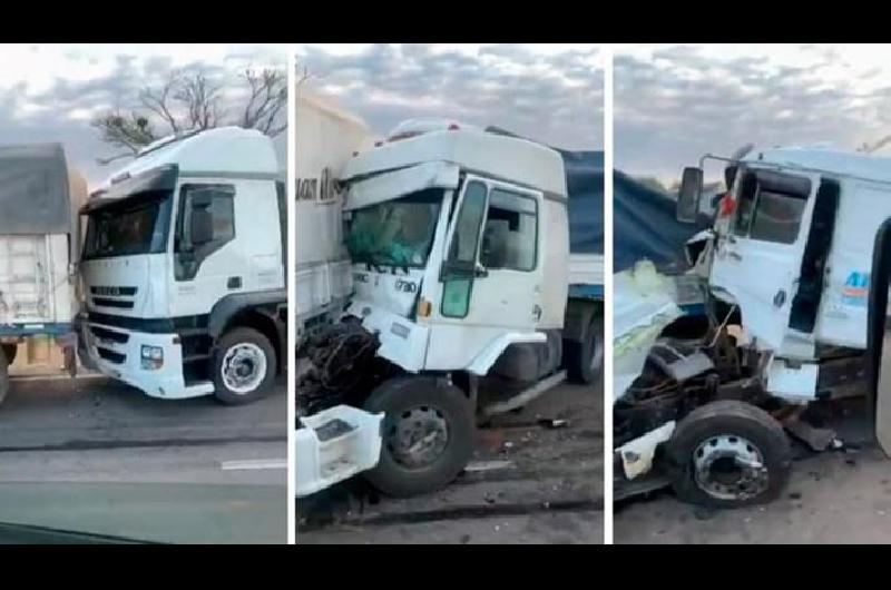 San Pedro de Guasayaacuten- Un herido por choque en cadena de cinco camiones