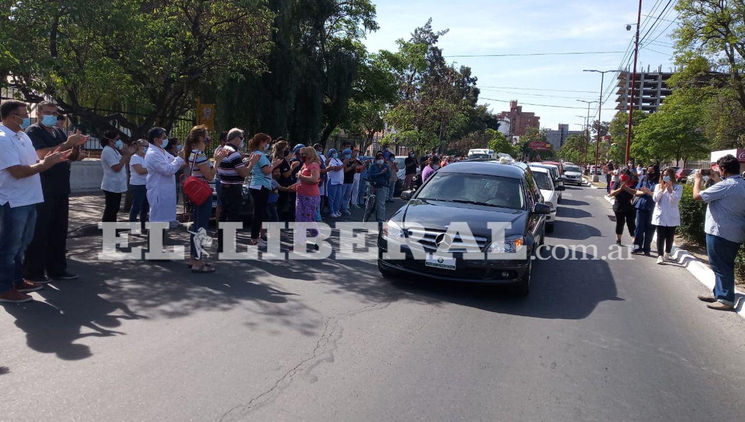 Compantildeeros del Regional despidieron al Dr Moreno Caacuteceres