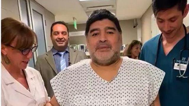 Internaron a Diego Maradona en un sanatorio de La Plata