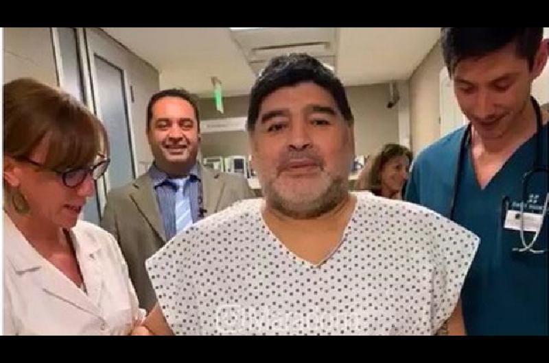 Internaron a Diego Maradona en un sanatorio de La Plata