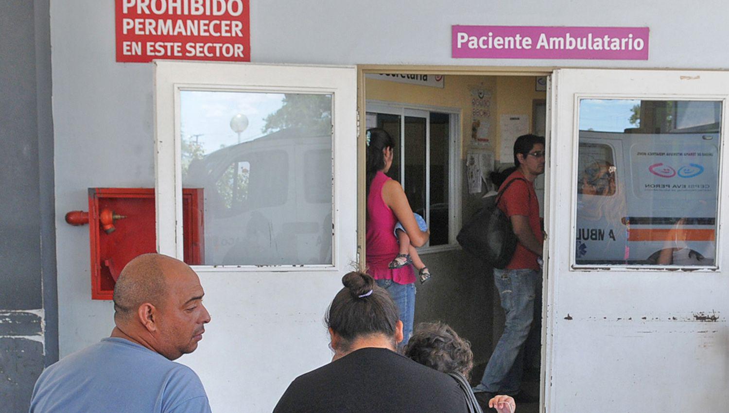 El Servicio de Urgencias del Cepsi a diario recibe a chicos con lesiones por accidentes en el hogar (Foto de archivo)