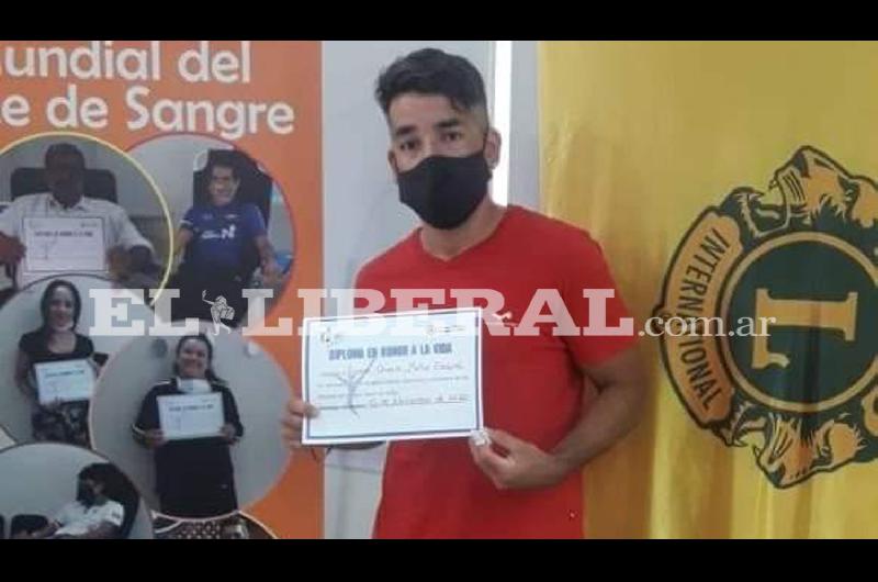 El Club de Leones Santiago de Estero se suma a la campantildea de donacioacuten de sangre