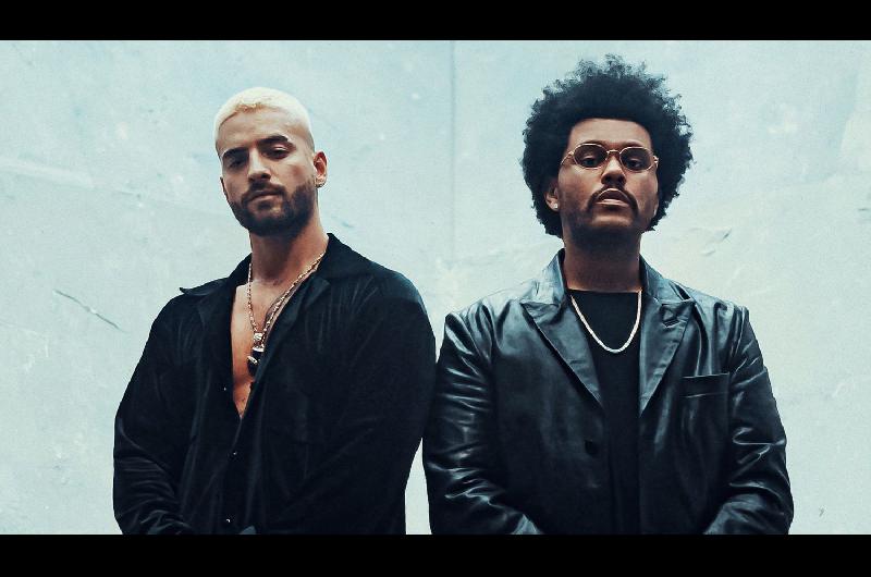 VIDEO  Maluma no se detiene y ahora unioacute fuerzas con The Weeknd para lanzar el remix ldquoHawaacuteirdquo junto con su video musical