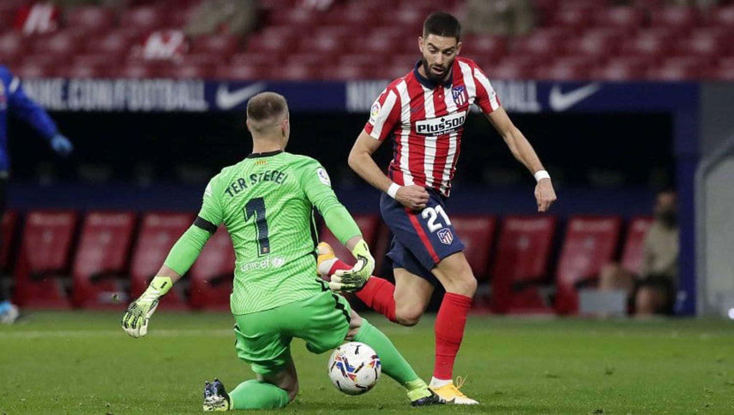 Un error de Ter Stegen le dio el triunfo a Atleacutetico Madrid ante Barcelona