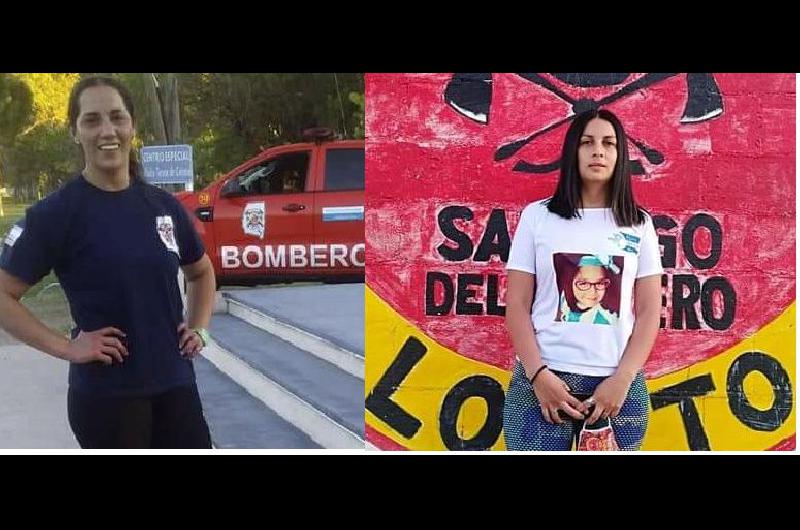 Bomberas santiaguentildeas participaron de carrera virtual internacional por los derechos de nintildeas nintildeos y personas mayores