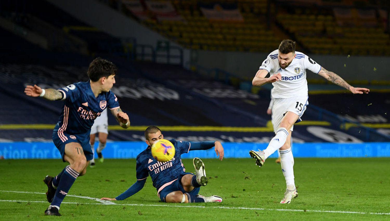 El Leeds de Bielsa estuvo cerca pero empatoacute ante el Arsenal