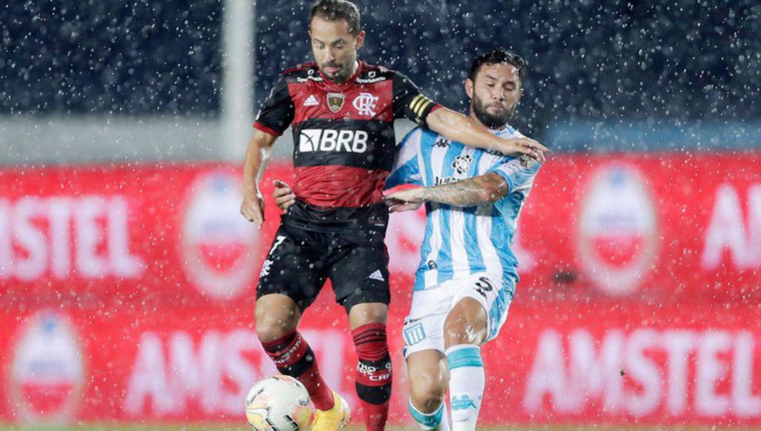 VIDEO  Racing y Flamengo igualaron 1 a 1 en un caliente partido