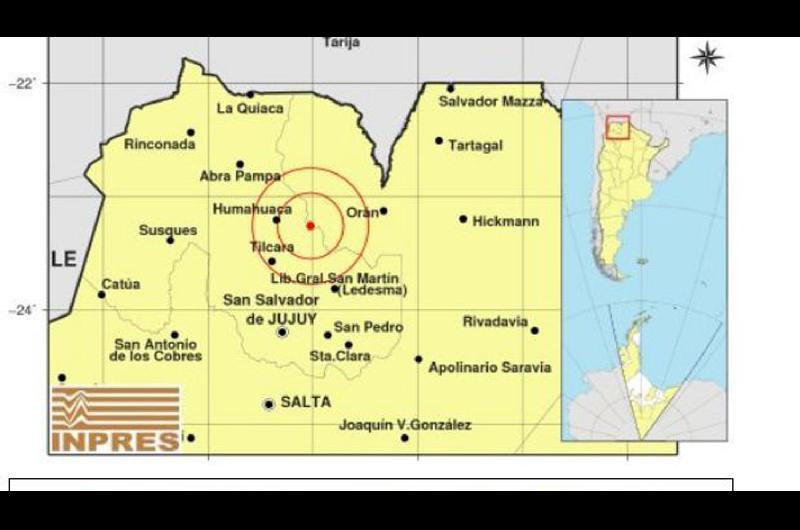 Fuerte temblor en Salta se sintioacute en Tucumaacuten Jujuy y Bolivia