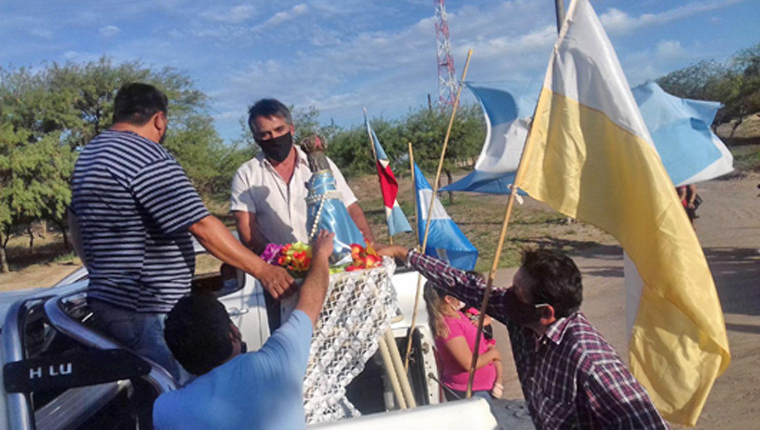 La Virgen del Valle recibioacute el amor de la comunidad choyana