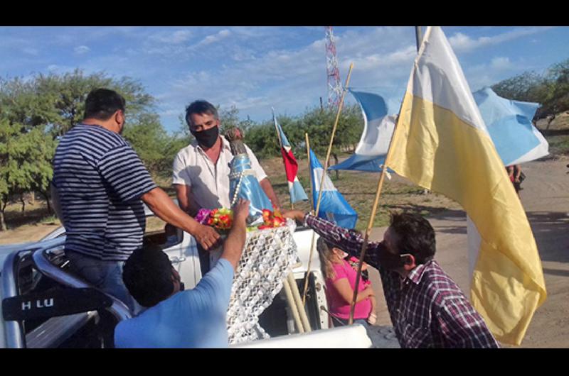 La Virgen del Valle recibioacute el amor de la comunidad choyana