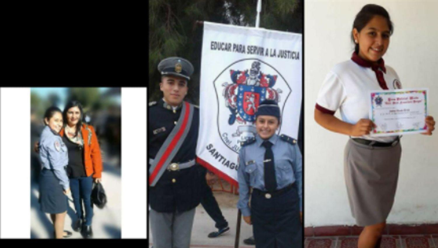 Despiden en las redes sociales a una alumna del Liceo Policial