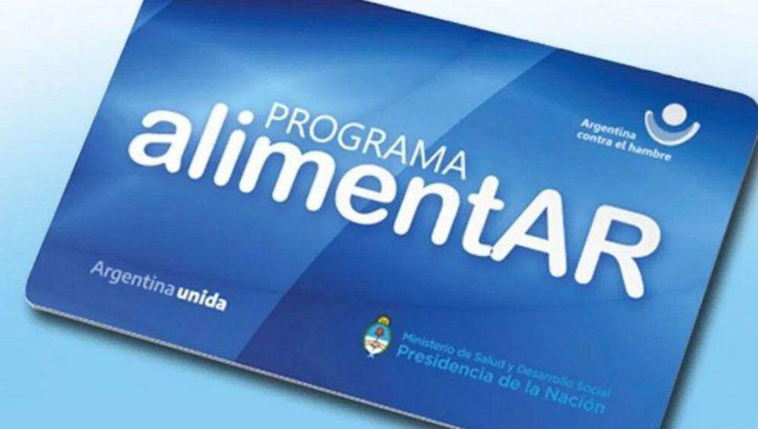 Advertencia a beneficiarios de tarjetas sociales y de tarjetas Alimentar