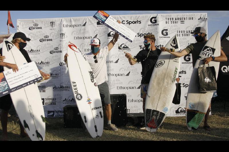 El mejor torneo de surf del paiacutes coronoacute al campeoacuten argentino