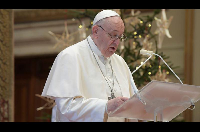 VIDEO  El Papa Francisco pidioacute ldquovacunas para todosrdquo en su mensaje de Navidad