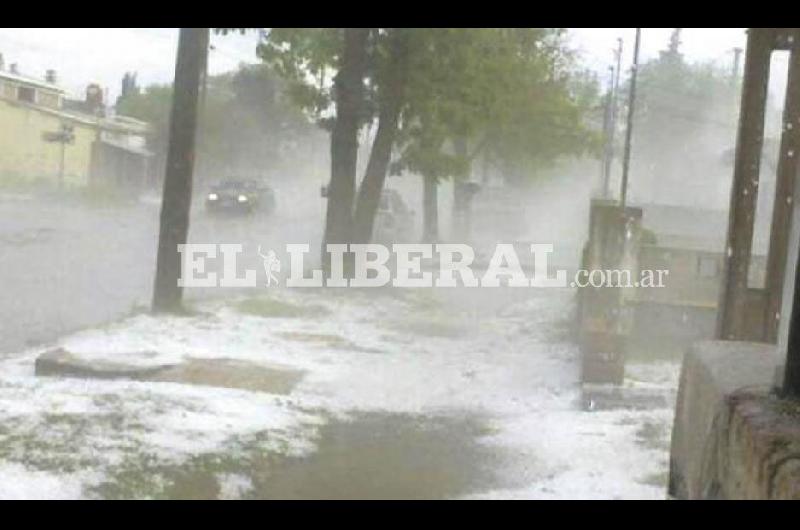 Alerta de tormentas y de granizo para la provincia de Santiago del Estero