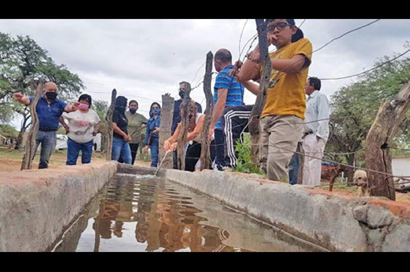 Se dejoacute habilitada la red de agua potable para la localidad de Moroacuten