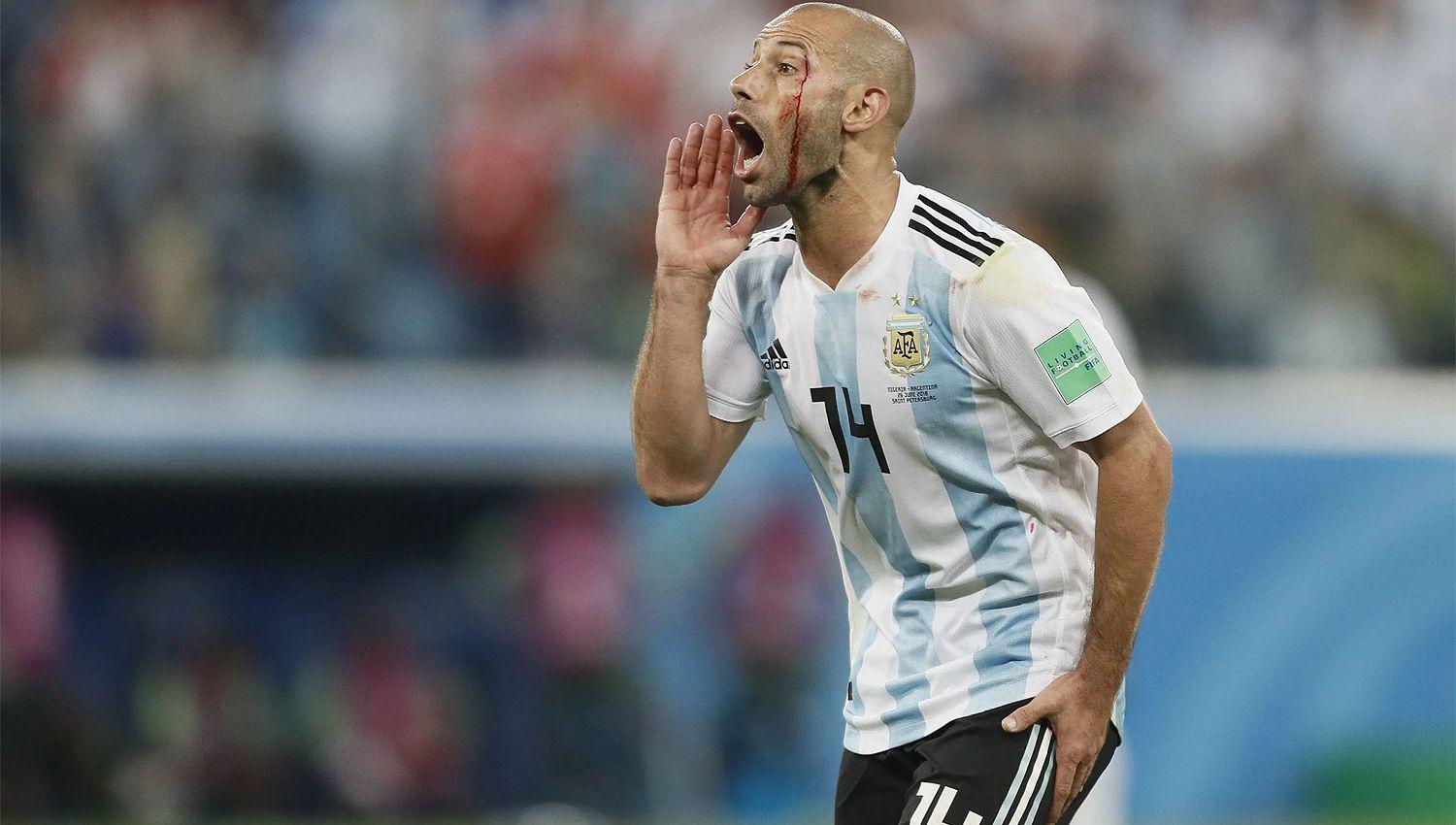 Javier Mascherano- ldquoEl Gran Capitaacutenrdquo regresoacute a trabajar con la Seleccioacuten Argentina