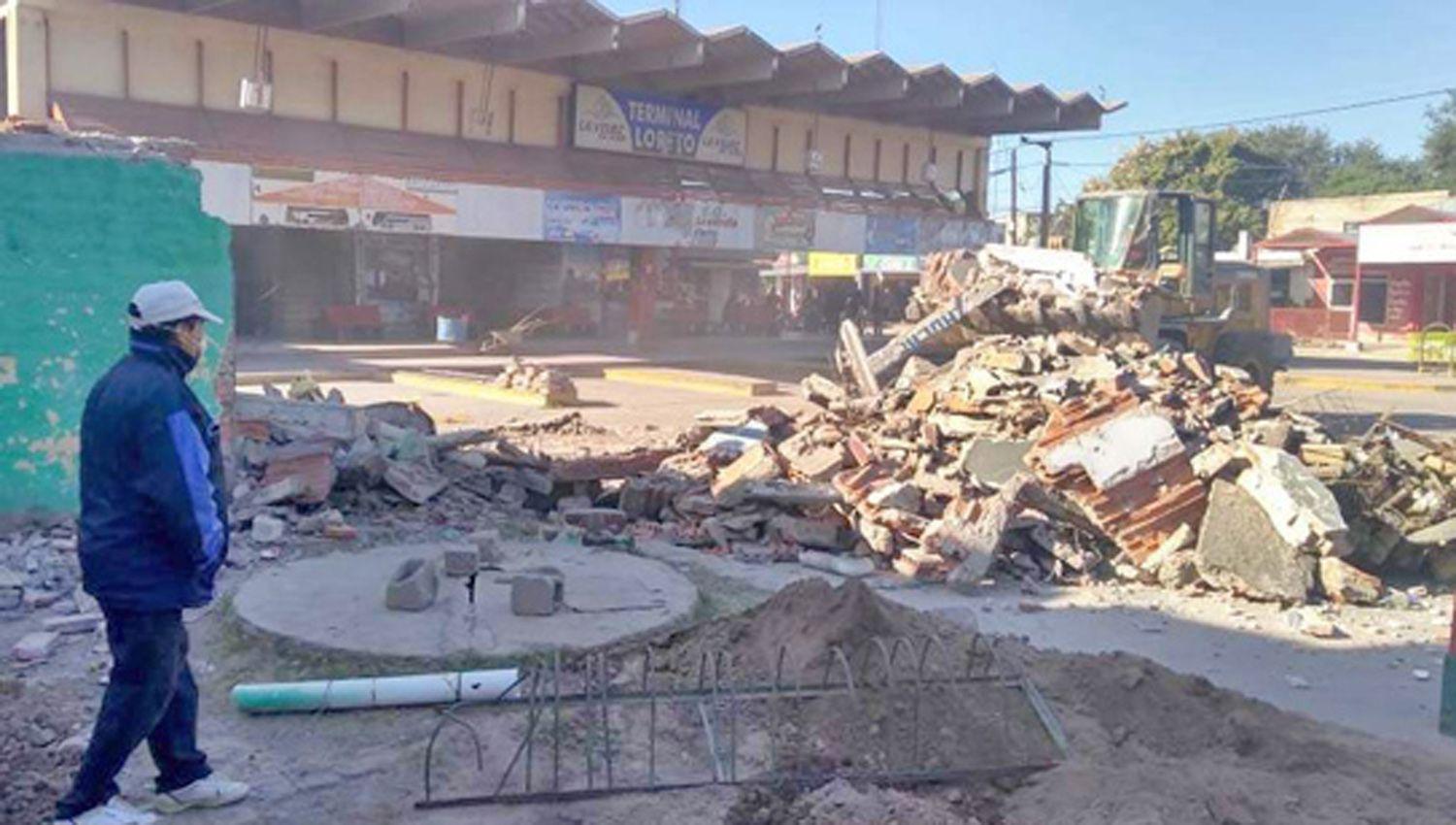 Avanzan los traacutemites para la obra de la nueva terminal de oacutemnibus loretana