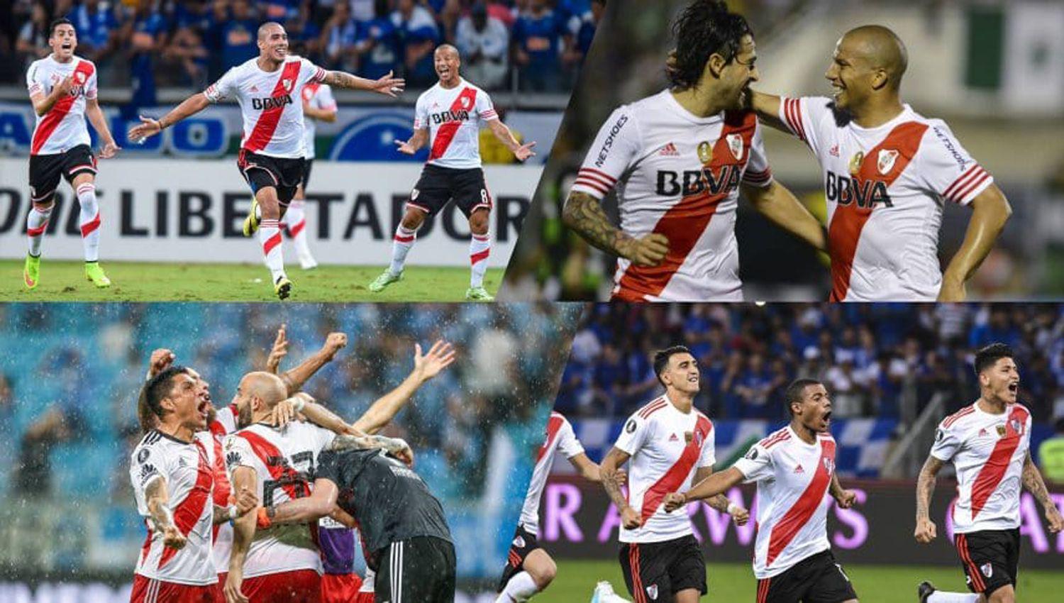 El historial que ilusiona- Con Gallardo en Brasil River Plate pasoacute siempre