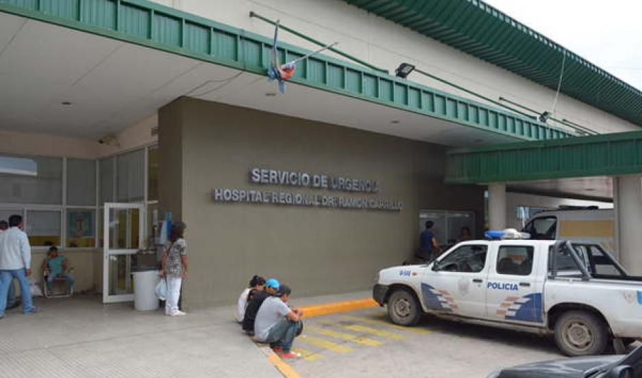 El vecino de la ciudad de Frías fue derivado al Hospital Regional de esta Capital