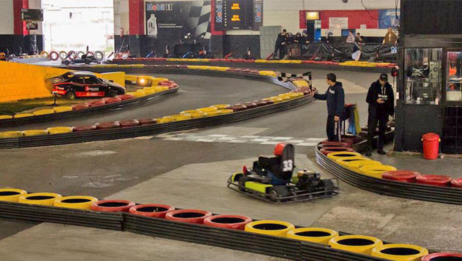 Vuelta en karting el nuevo atractivo de Mar del Plata