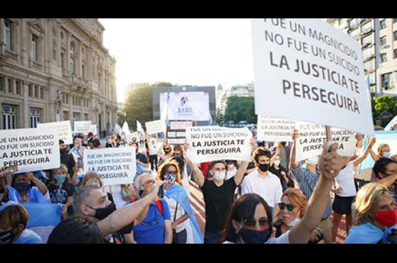 Juntos por el Cambio realizoacute un acto por la muerte del fiscal Alberto Nisman