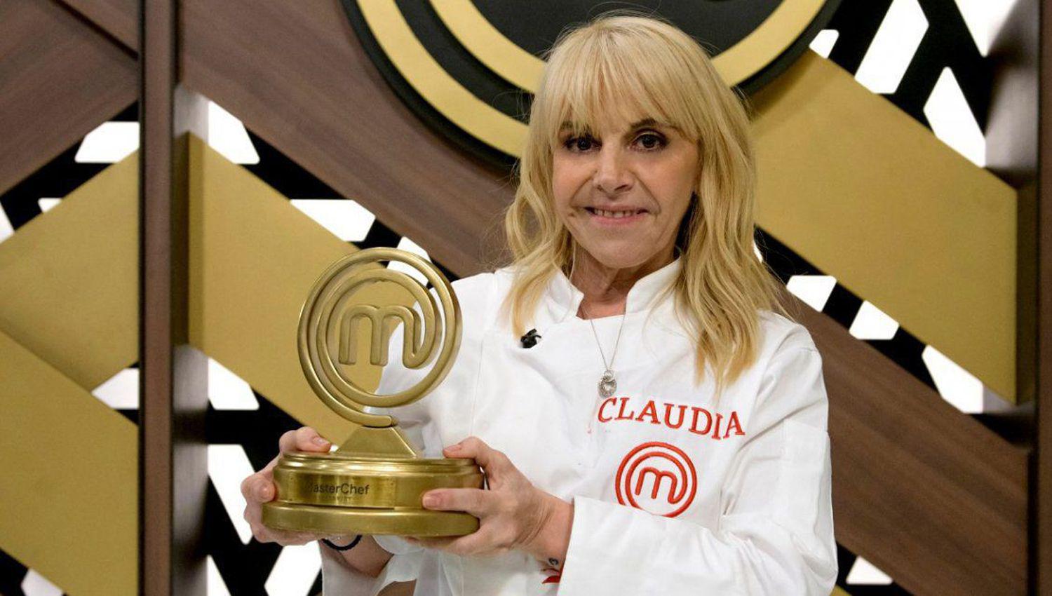 Claudia ldquoTatardquo Villafantildee se consagroacute ganadora del primer ldquoMasterChef Celebrityrdquo que tuvo picos de rating de 265 puntos