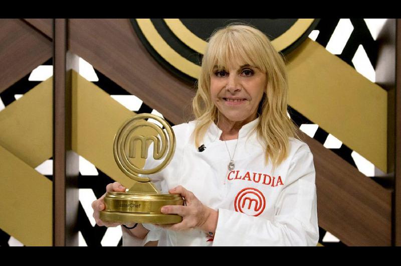 Claudia ldquoTatardquo Villafantildee se consagroacute ganadora del primer ldquoMasterChef Celebrityrdquo que tuvo picos de rating de 265 puntos